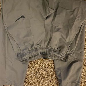 Grey Nike dri-fit pants men’s small